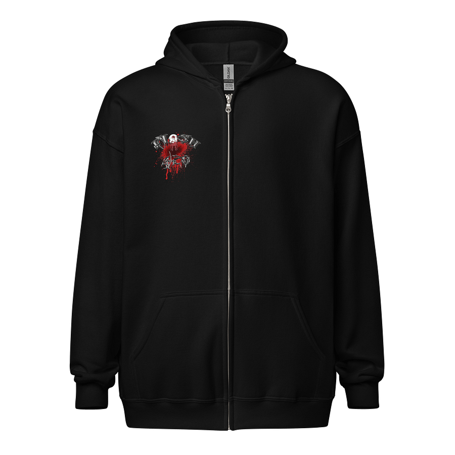BLOODSPLAT 420 LOGO ZIP HOODIE product image (1)