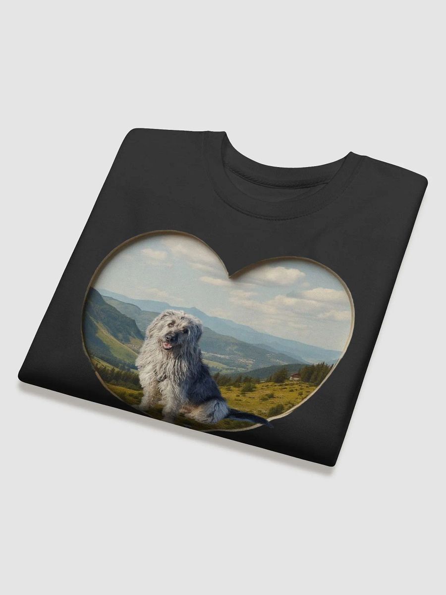 Hund Jimmy Herz Berge Landschaft product image (33)