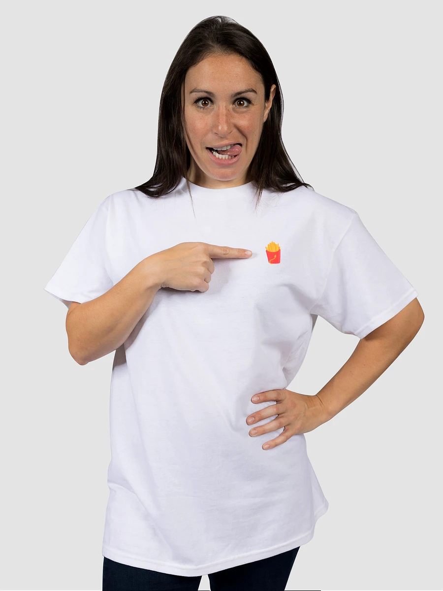 French Fry Fan Club T-Shirt - White product image (4)