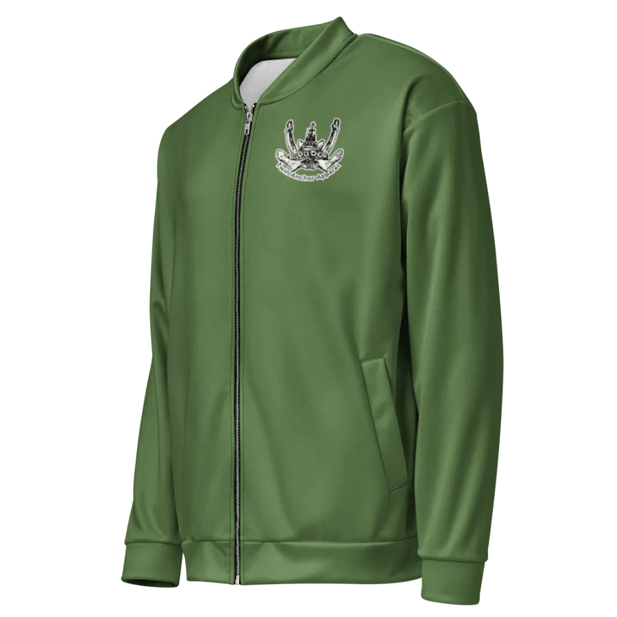 Foss Tugboat Sketch Green Bomber Jacket product image (4)