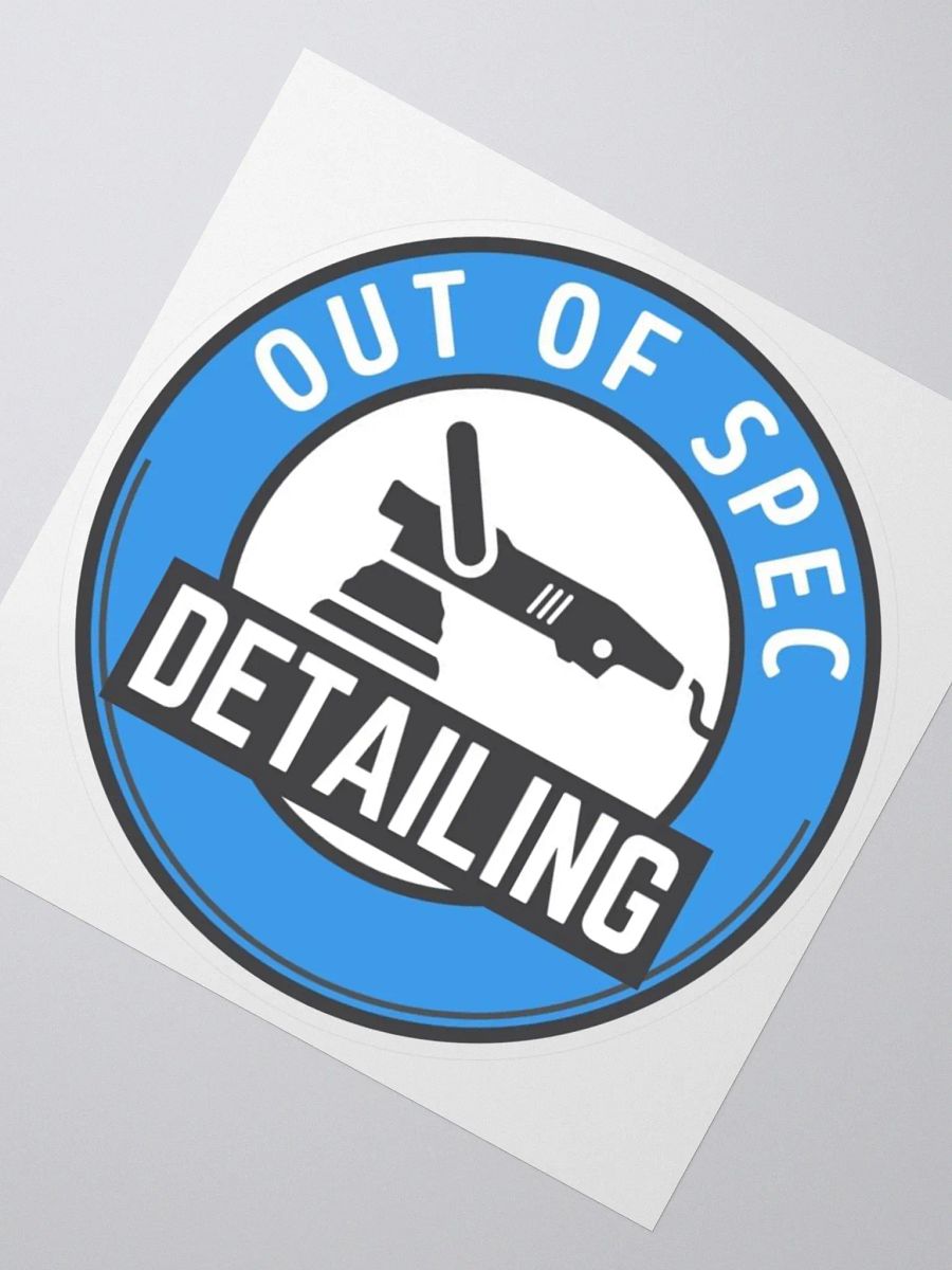 Out of Spec Detailing Sticker product image (2)