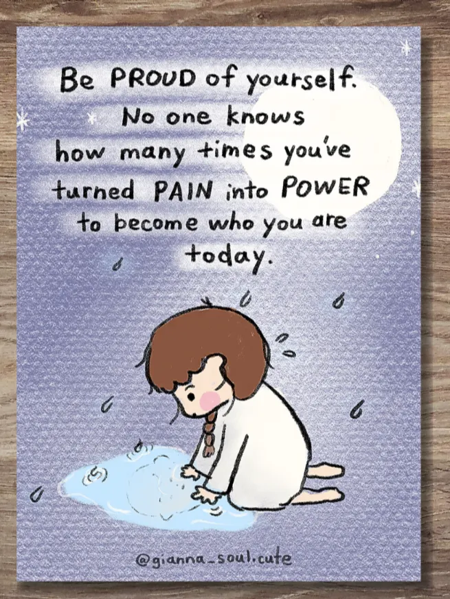 Be Proud of Yourself | Positivity Greetings Card product image (1)