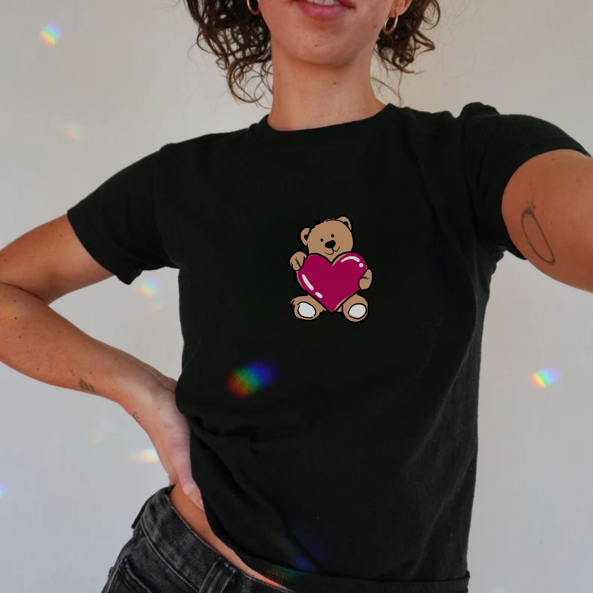 Cute Bear Baby Tee product image (8)