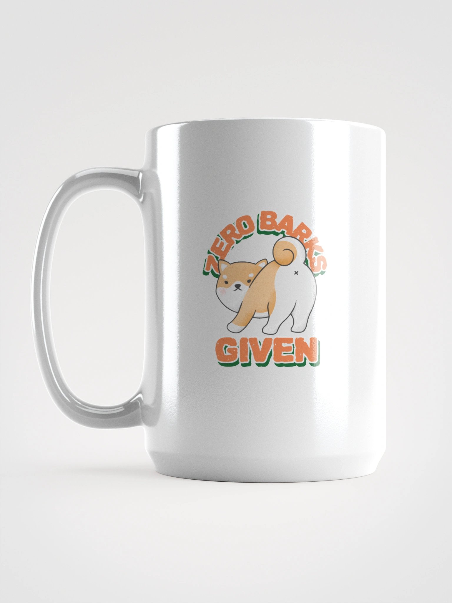 Zero Barks Given Mug product image (1)