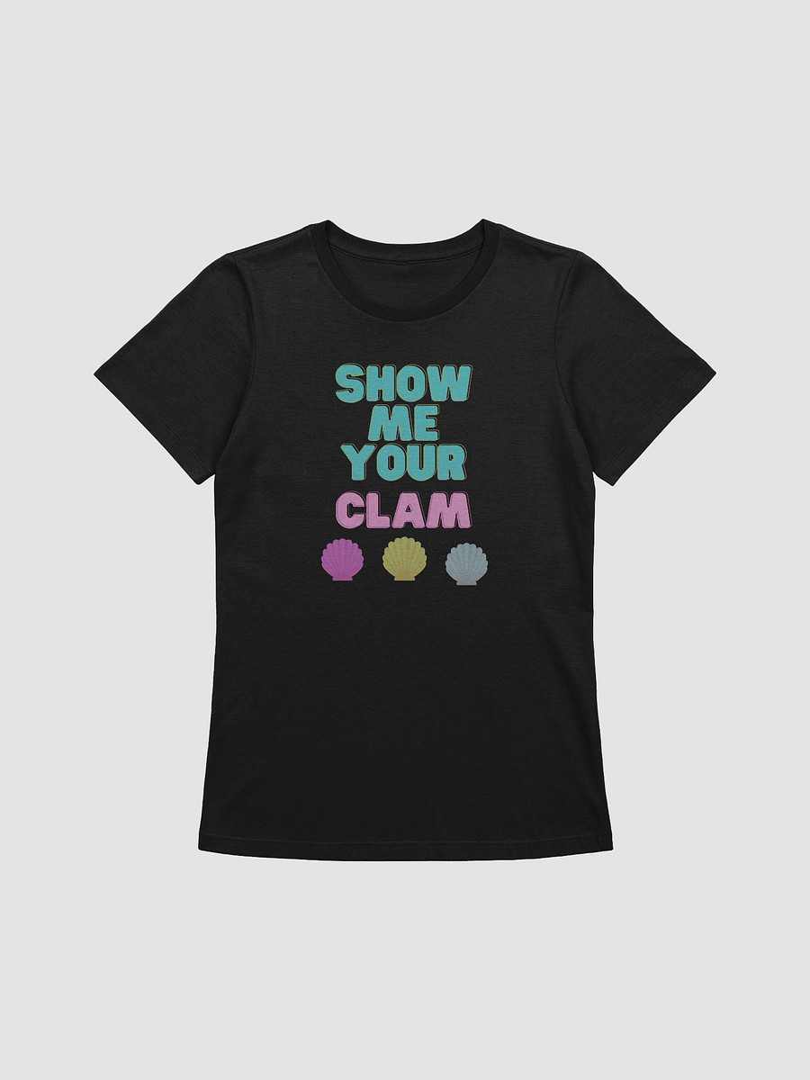 Show Me Your Clam T-shirt by Jenjo Art - Jenjo15