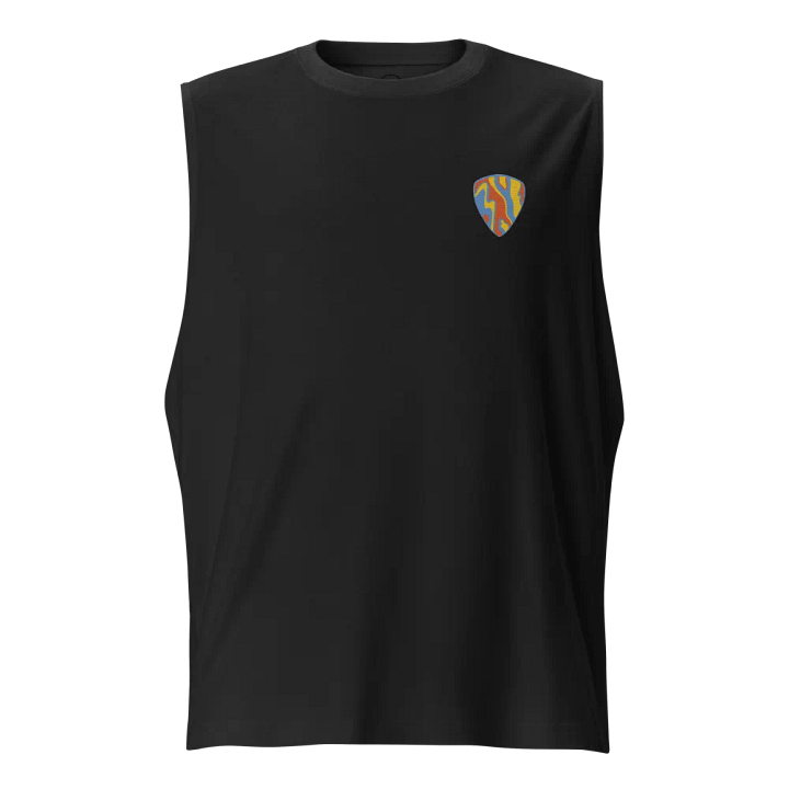 Coil Your Cables/Marble Guitar Pick Muscle Tank product image (2)