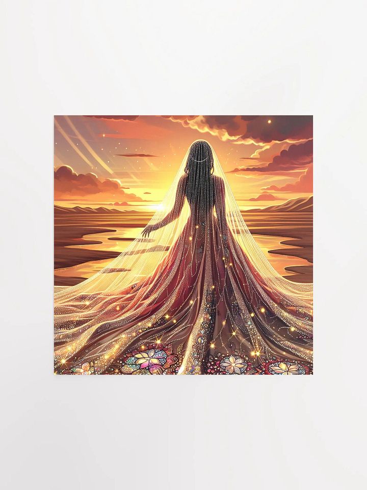 Celestial Gown Sunset Poster product image (2)