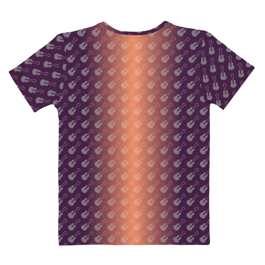 Once Bitten Twice Shy Dog Play Guitar All Over Print T-shirt product image (9)