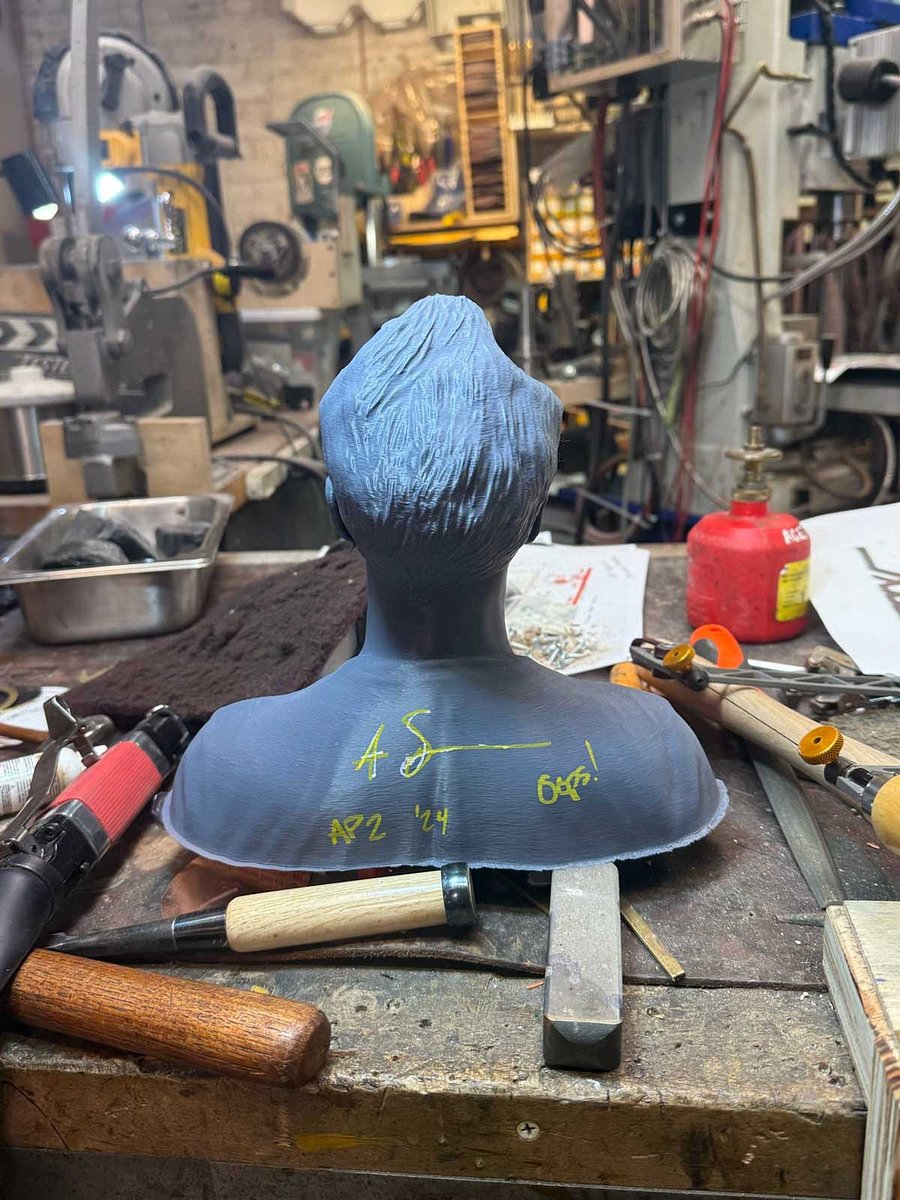 Adam Savage 3D Printed Bust (Artist Proof 2, 2024) product image (1)