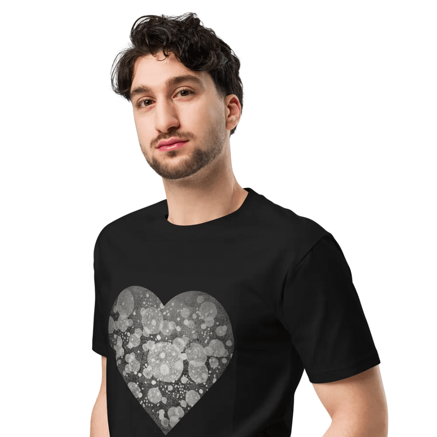 Nashīnasu - Light Particles Heart T-Shirt product image (4)