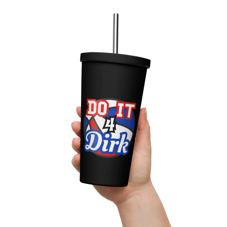 Doit4Dirk Tumbler w/Straw product image (11)