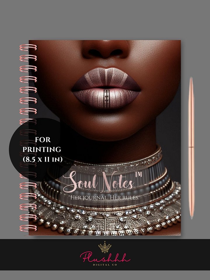 Soft Focus Series™ – Undated Monthly & Weekly Planner for the Black Woman (Digital & Printable, 56 Pages, 8.5x11) product image (2)