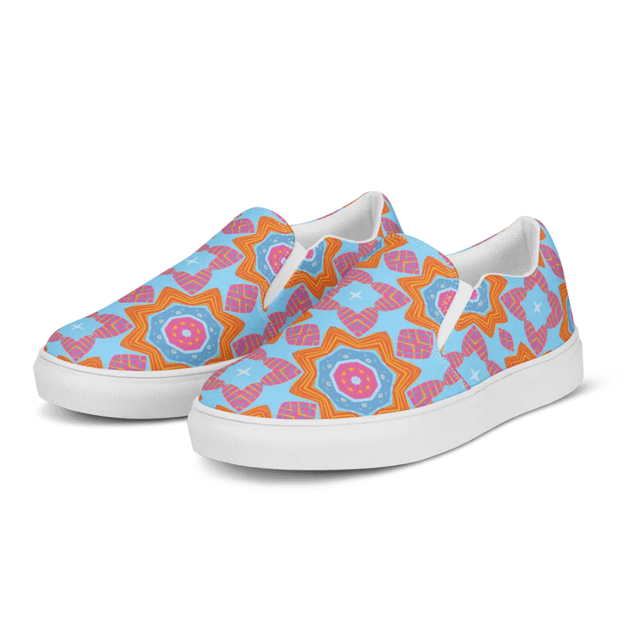 Kaleidoscope Dream Women's Slip-On Shoes product image (5)