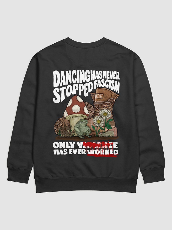 This Frog Don't Dance - Dark Sweater - Back product image (1)