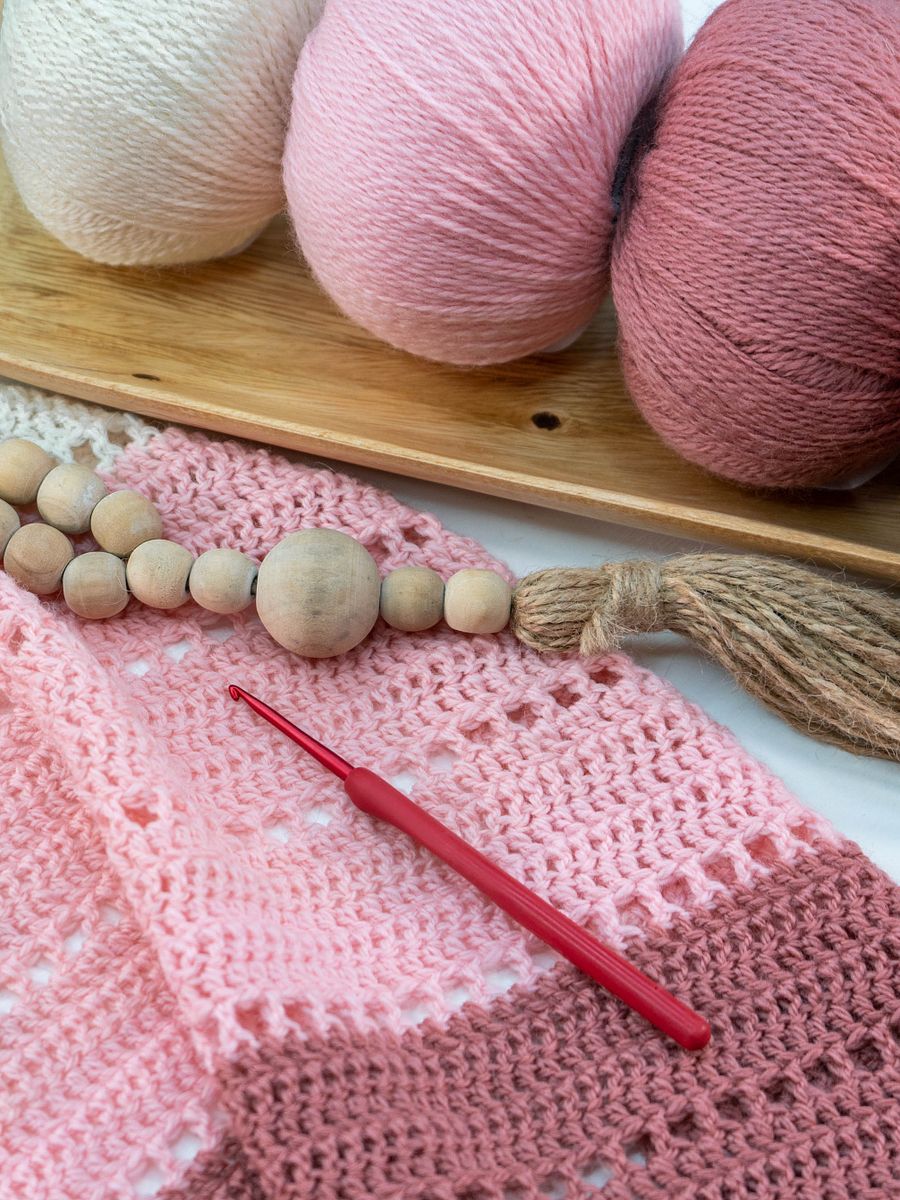 Triangle Crochet Shawl Pattern by Briana K Designs product image (9)