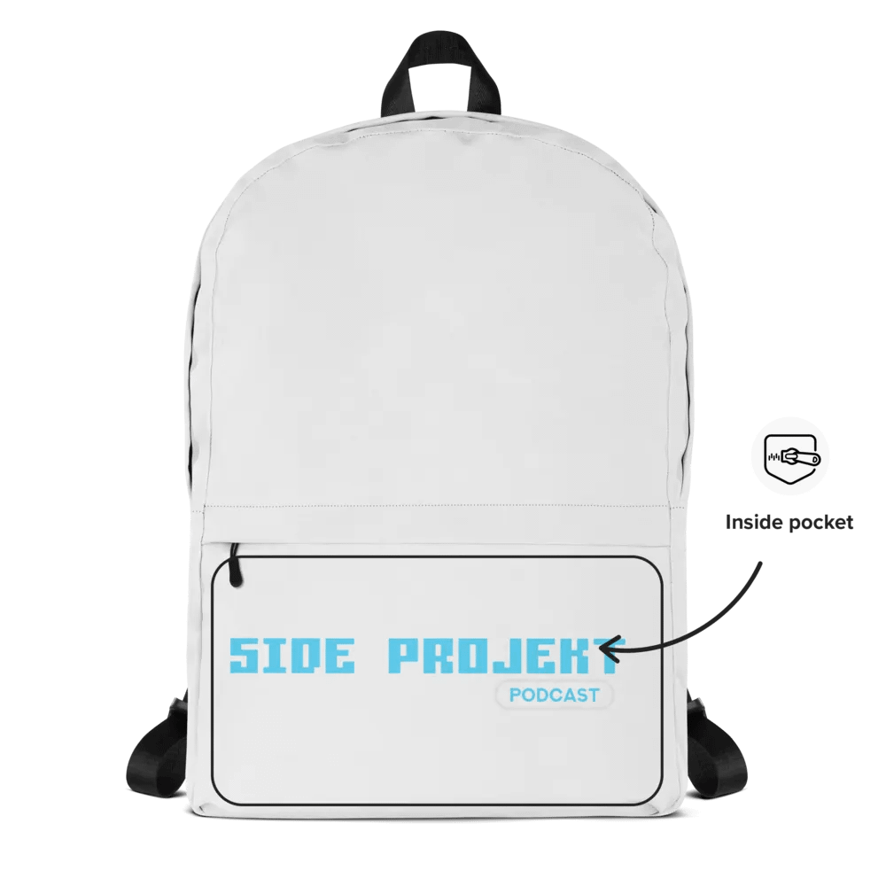 Side Projekt Logo Backpack product image (4)