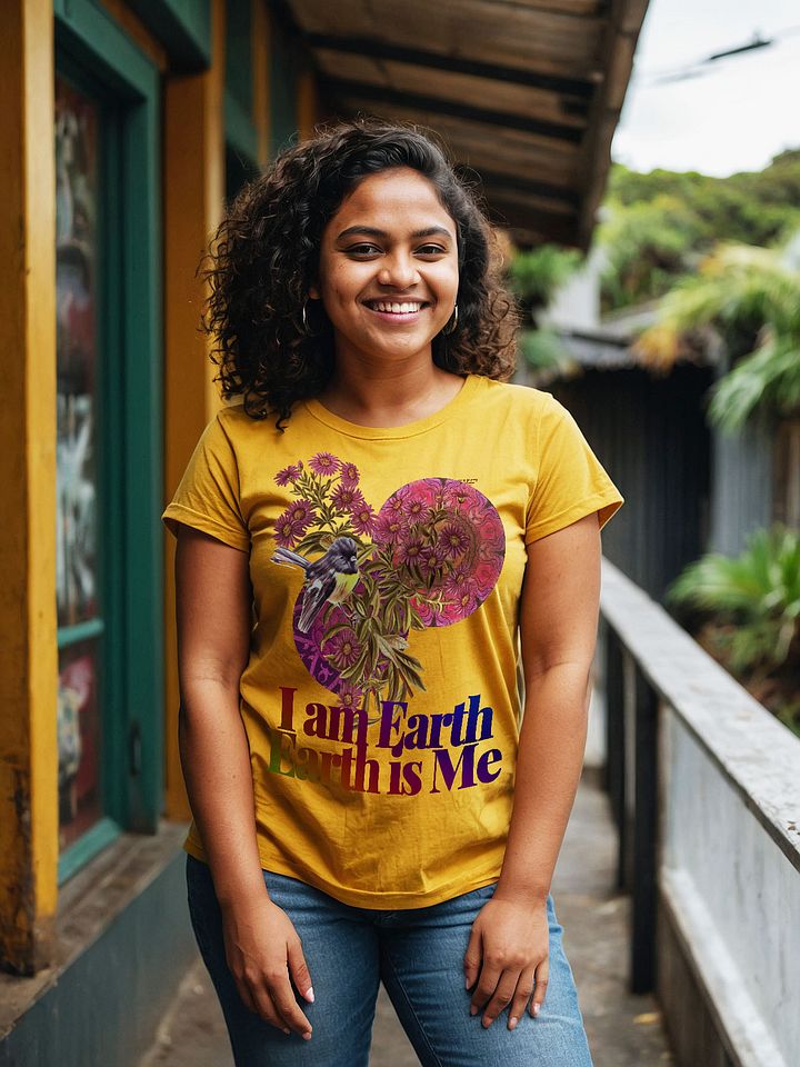 Unisex I am Earth - Miromiro and Daisies Decolonisation Aotearoa Tee product image (68)