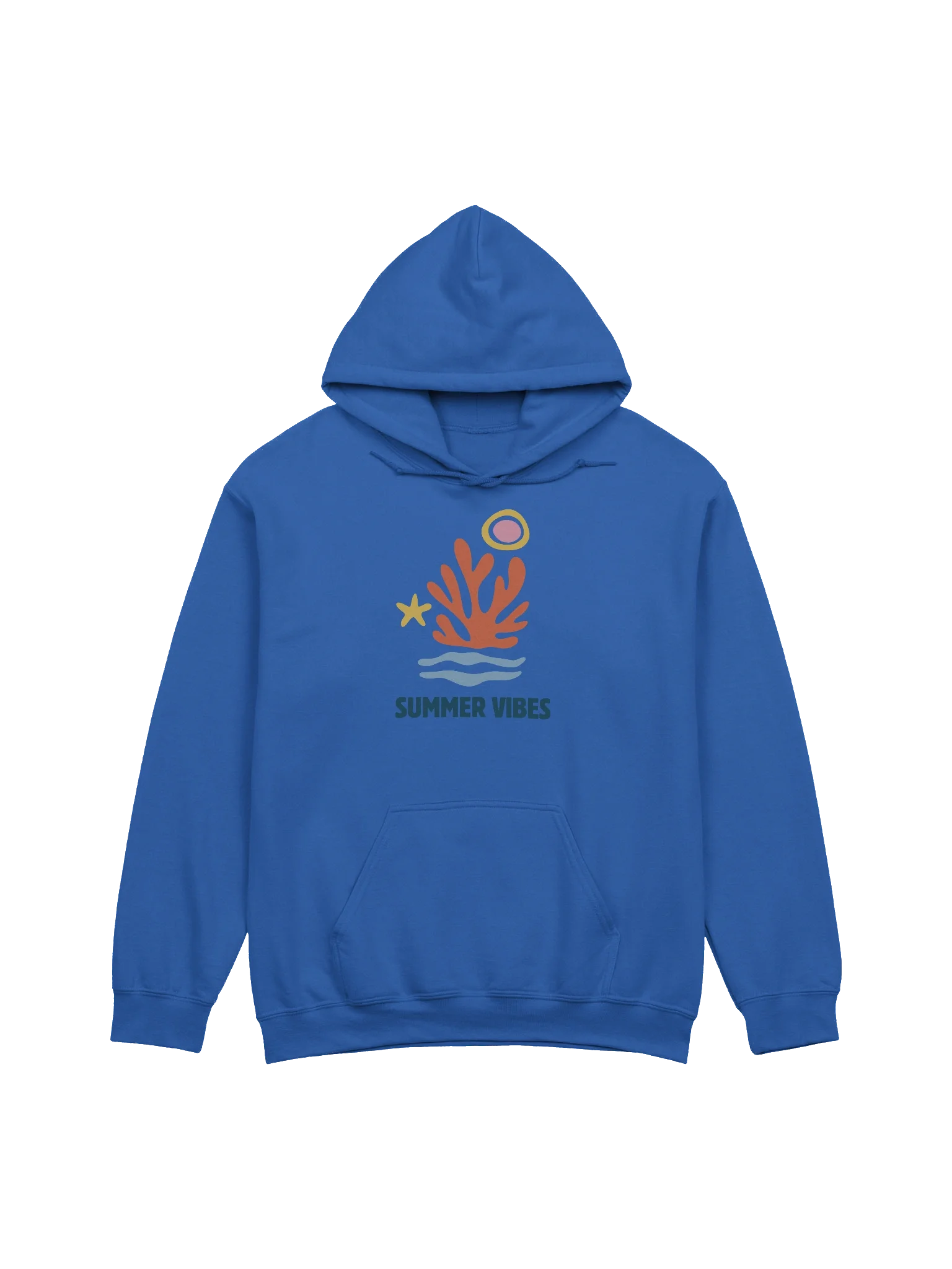 Summer Vibes Coral Hoodie product image (2)