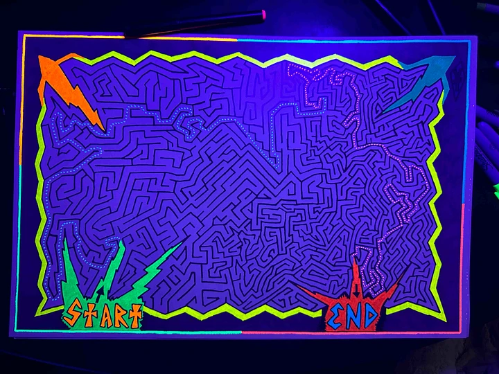 It's Electric! ~Enhanced~ Black Light Answer Key Version product image (5)