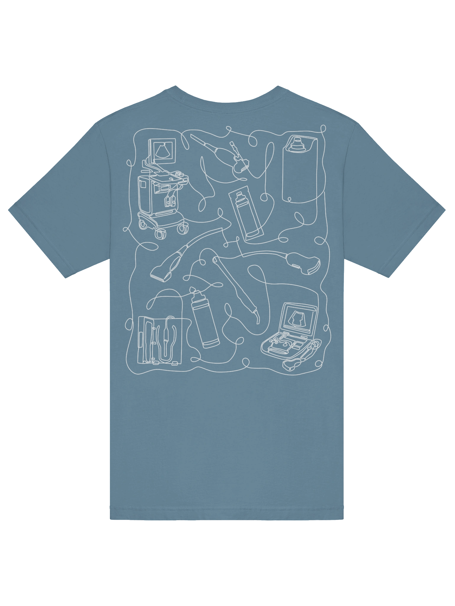 Service Lines (Sonography - short sleeve tee) product image (65)