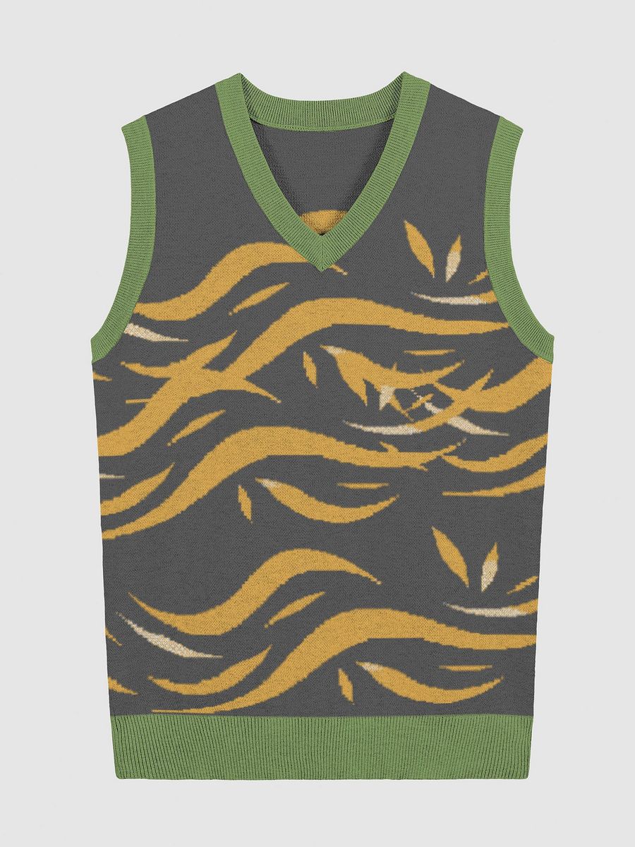 Sunset Serenade Knitted V-Neck Vest product image (26)
