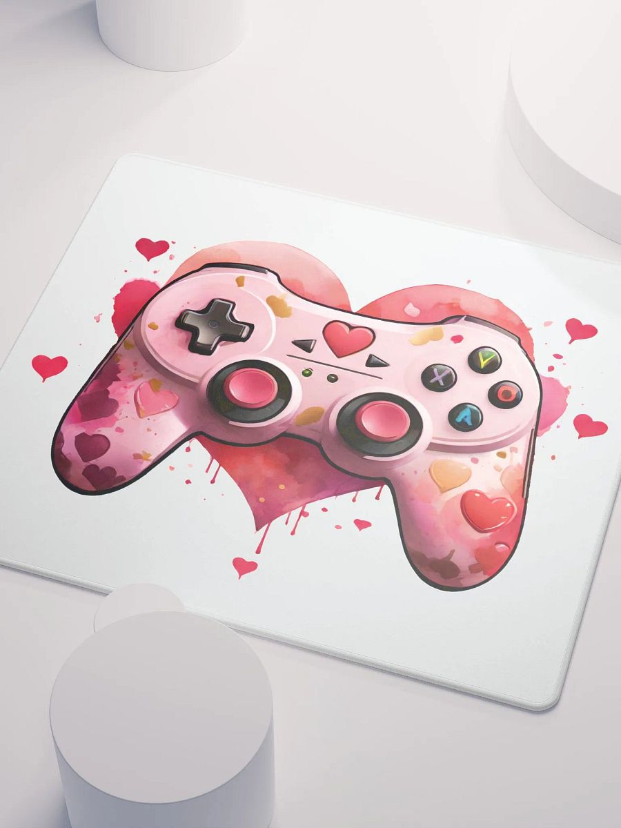 Level Up Love - Heartfelt Gaming Mouse Pad product image (3)