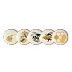 Honeycomb Delight Pin Button Set