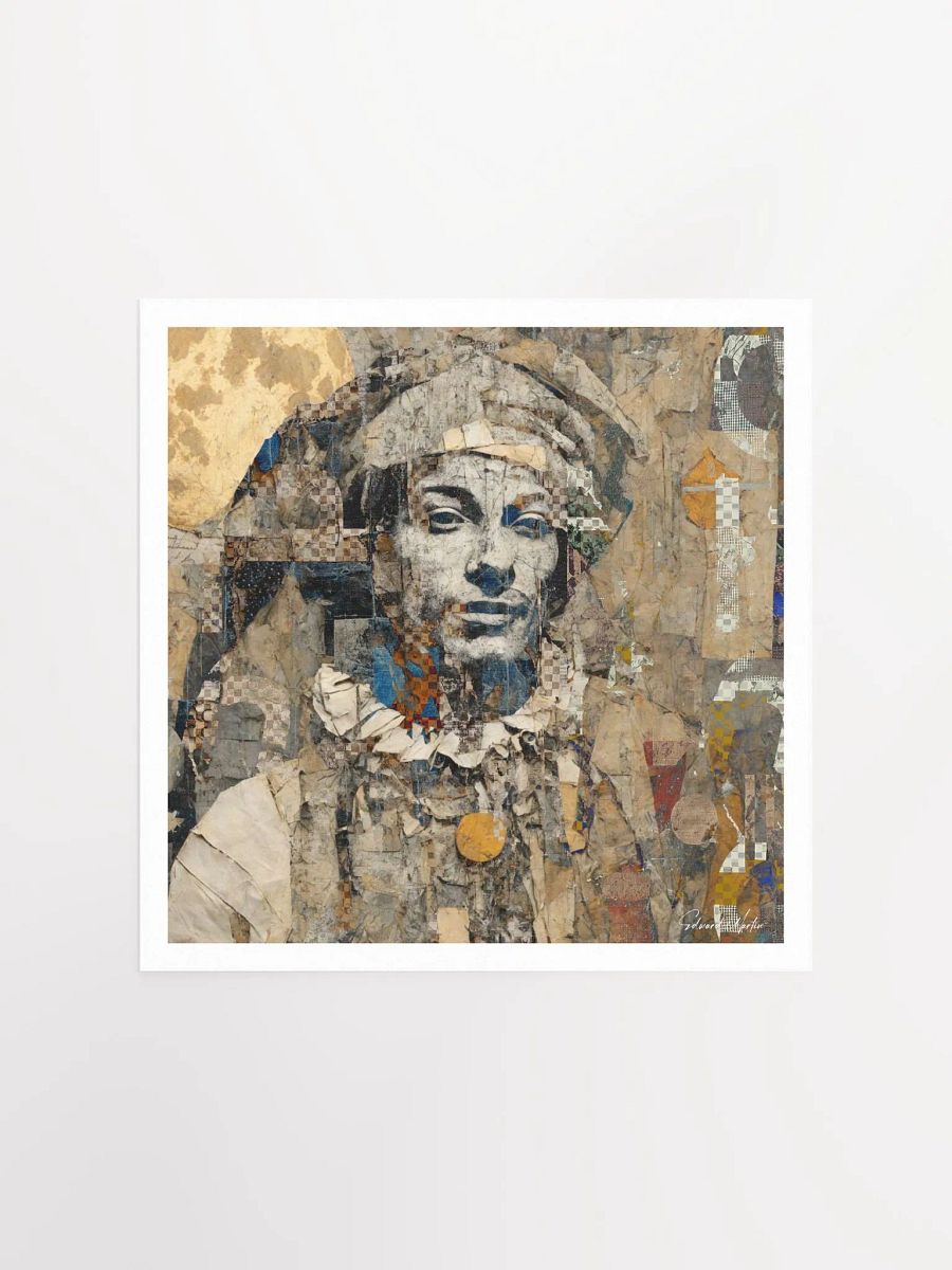 'To Laugh' by Edward Martin-Mixed Media Collage Print product image (2)