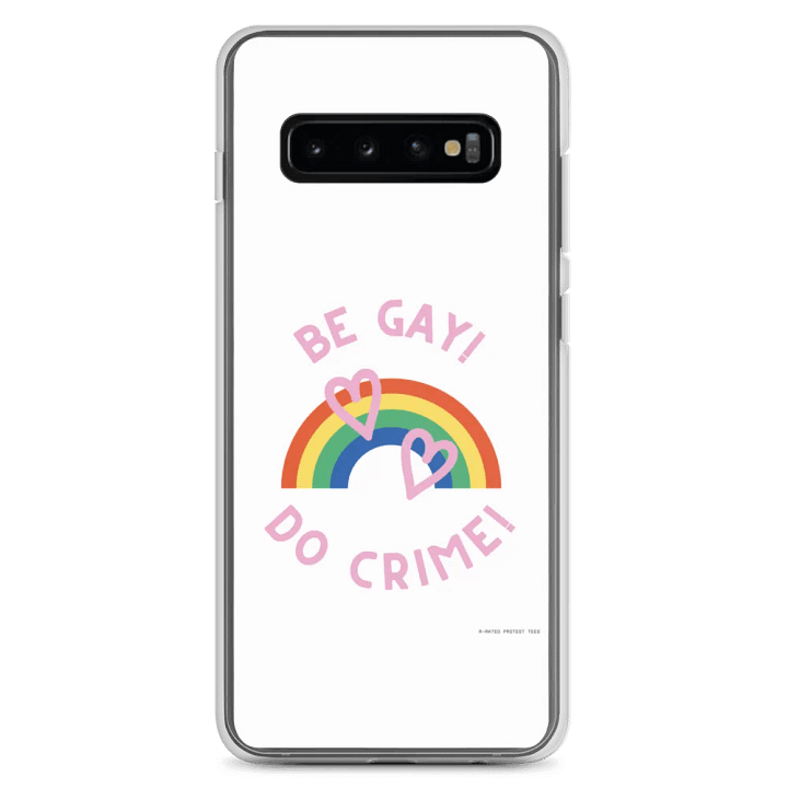 Rainbow Rebellion Samsung® Case - White product image (7)