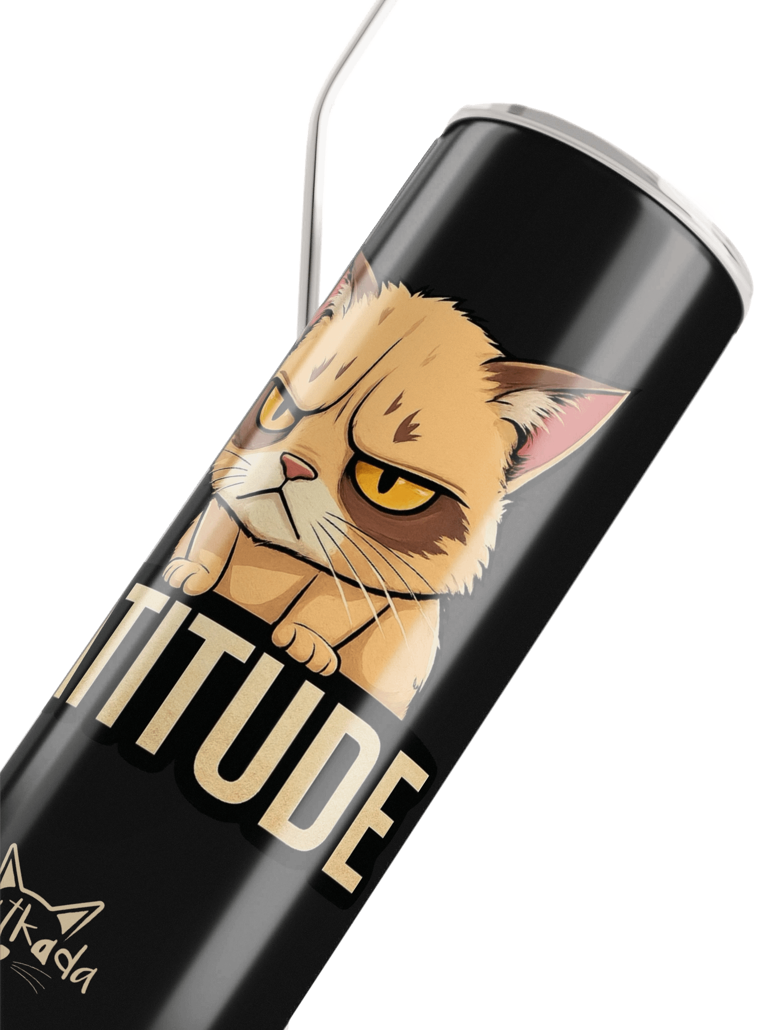 CATITUDE STAINLESS STEEL CUP product image (4)