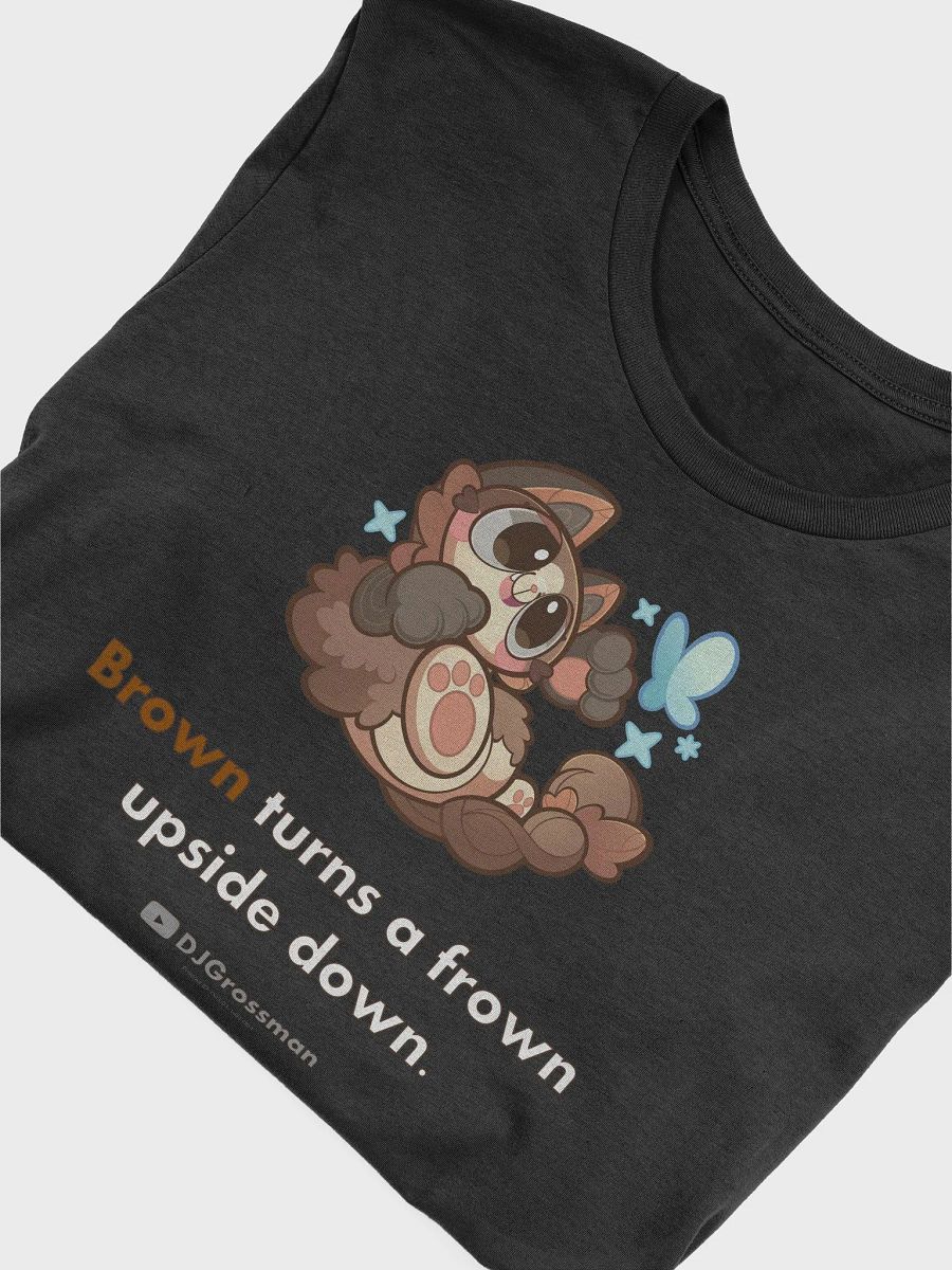 Playing Terra • "Brown turns a frown upside down." • Supersoft T-shirt product image (12)