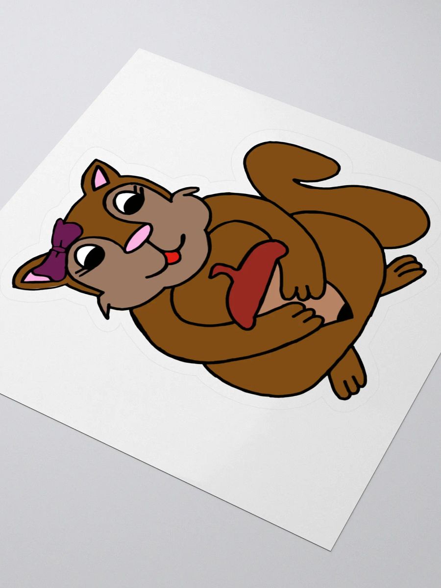 Whimsical Squirrel Kiss Cut Stickers product image (3)