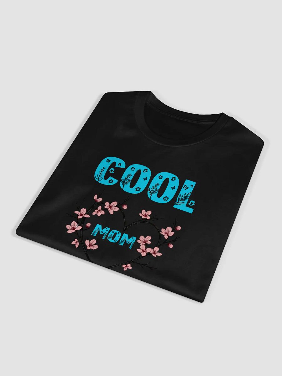 Cool Mom Energy Floral Heart T-Shirt product image (14)