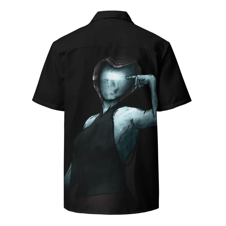 Thoughtful Daemon Hawaiian Shirt product image (2)