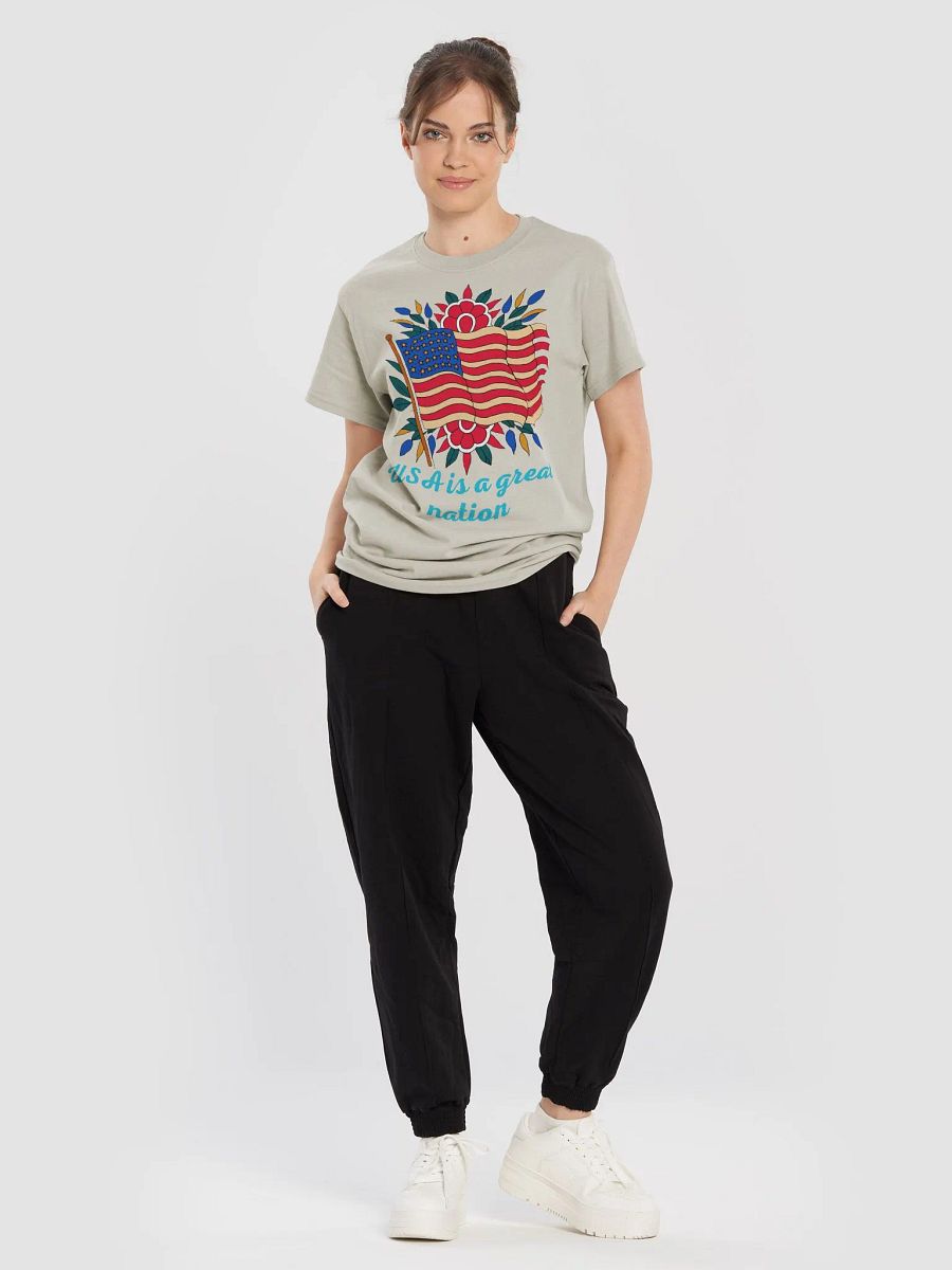 Patriotic Floral Wave T-Shirt product image (22)