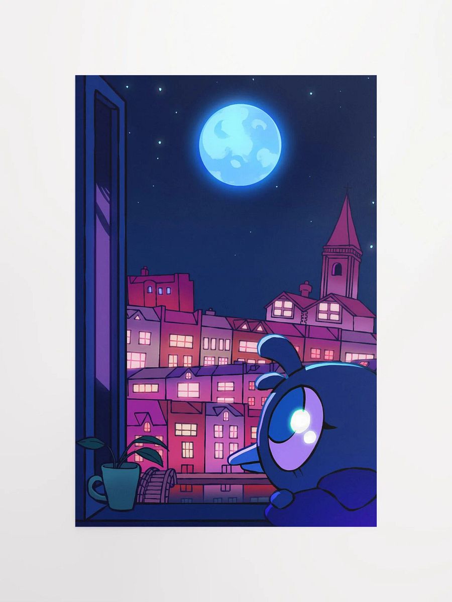 Bird Moonlight City Poster product image (4)
