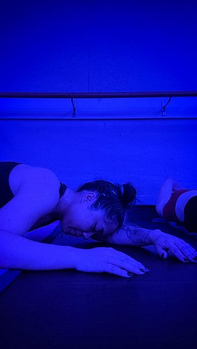 So… much… sweat 🥵 First hot Pilates class down ✔️