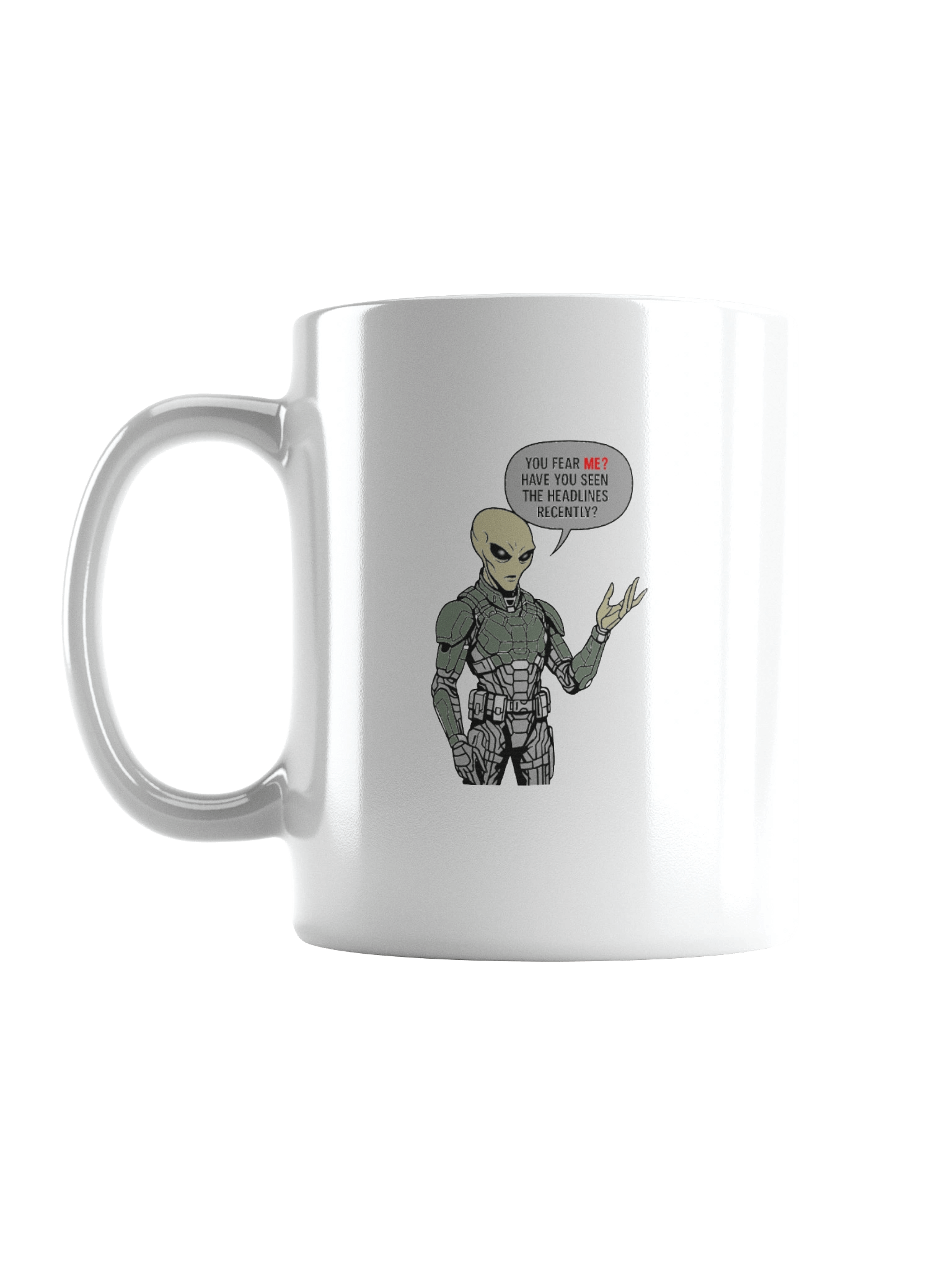 Offended Alien Mug product image (1)