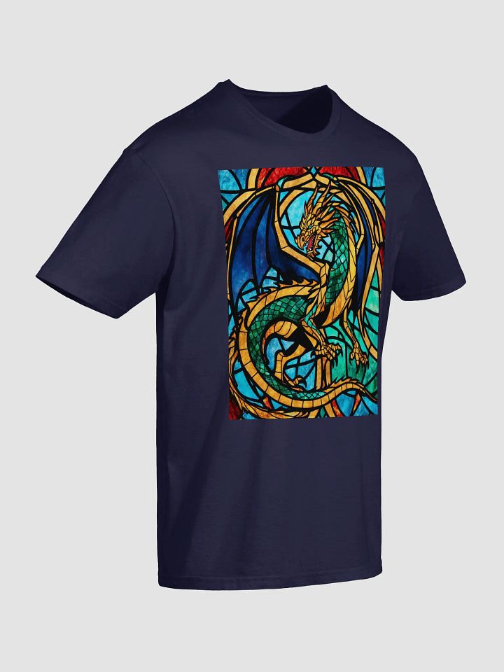 Majestic Stained Glass Dragon: A Mythical product image (12)