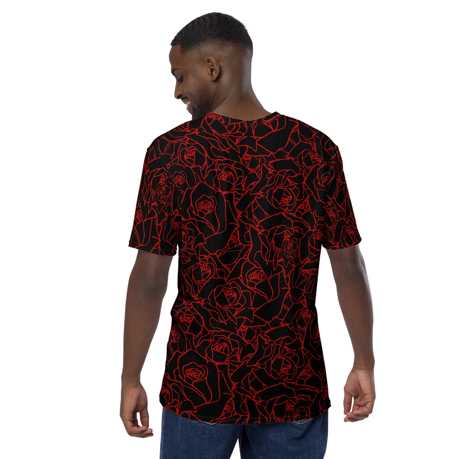 Loads of Roses · black-red crew neck t-shirt product image (14)