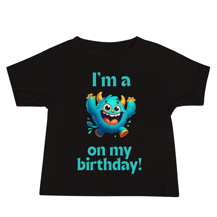 Birthday Monster Baby Tee product image (4)
