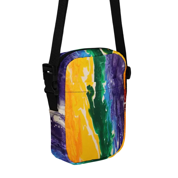 Vibrant Rainbow All-Over Crossbody Bag product image (1)
