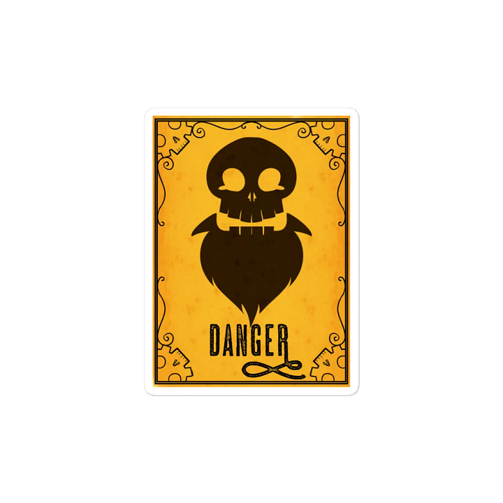Danger Die-Cut Magnet product image (2)