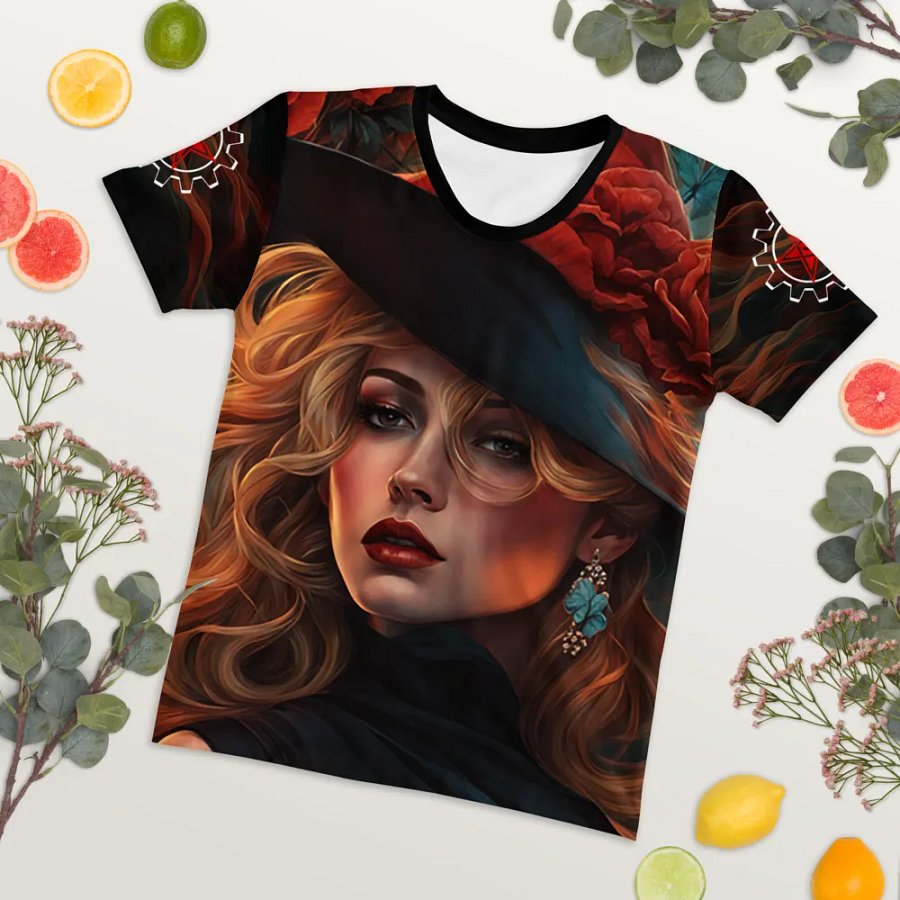 The Red Lady II Ladies Tee product image (3)