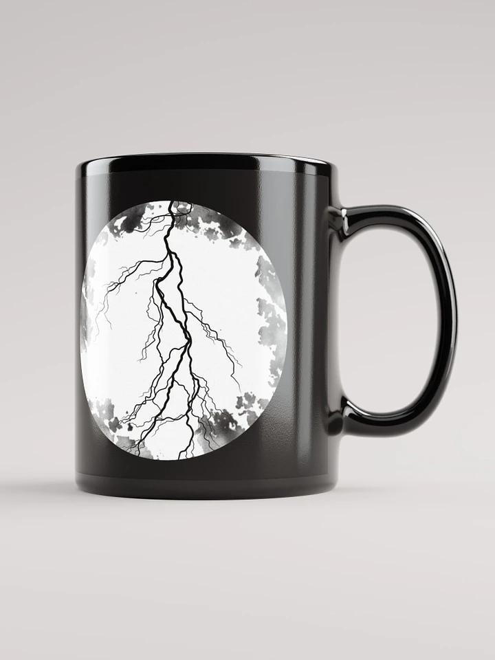 Full Moon, Lightning and Blood Black Mug product image (2)