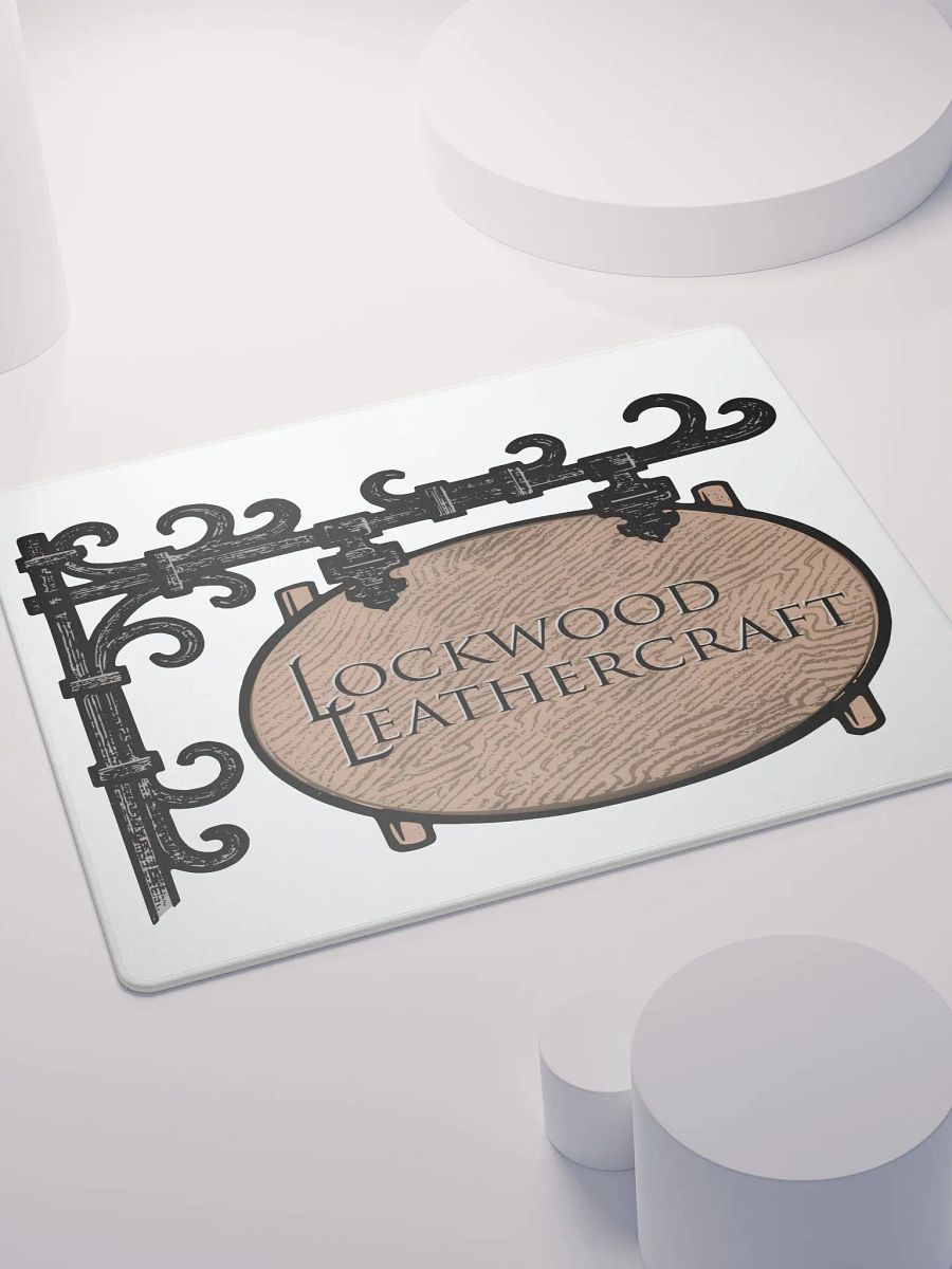 Lockwood Victorian Sign Gaming Mouse Pad product image (4)