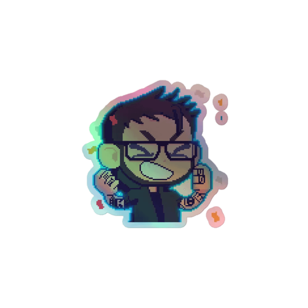 Party Hard Sticker product image (1)