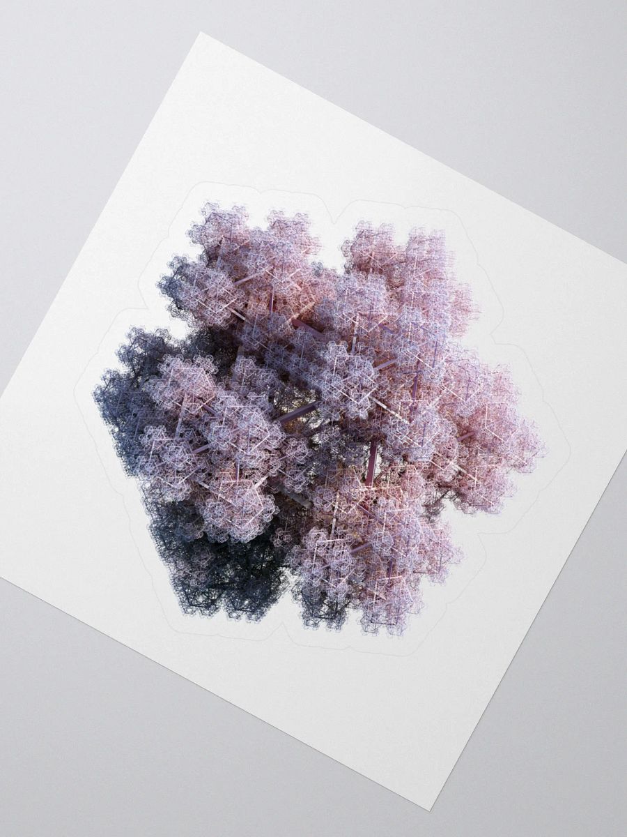 Fibonacci 3D Fractals - Sticker product image (2)