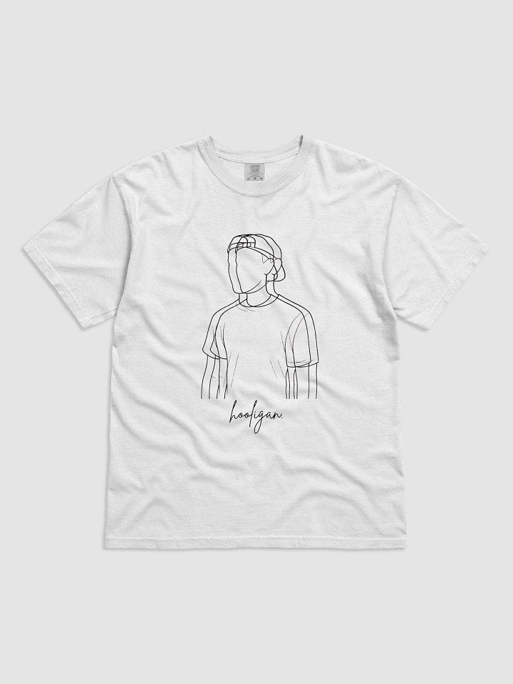 Hooligan Black Outline T product image (32)