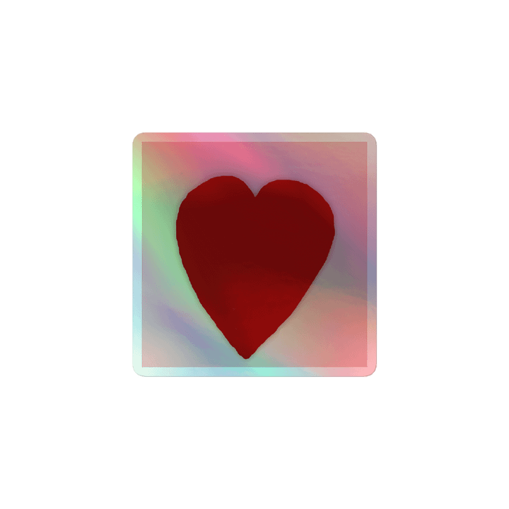 Heartfelt Holographic Sticker Set product image (1)